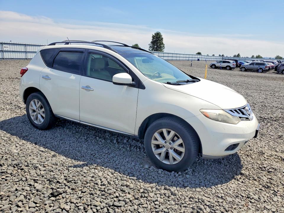 2014 Nissan Murano VIN JN8AZ1MWXEW519516 COPART salvage auction — MINOR DENT/SCRATCHES, Id - Certificate Of Title, sold $300 on 2026-07-29 (photo 4)