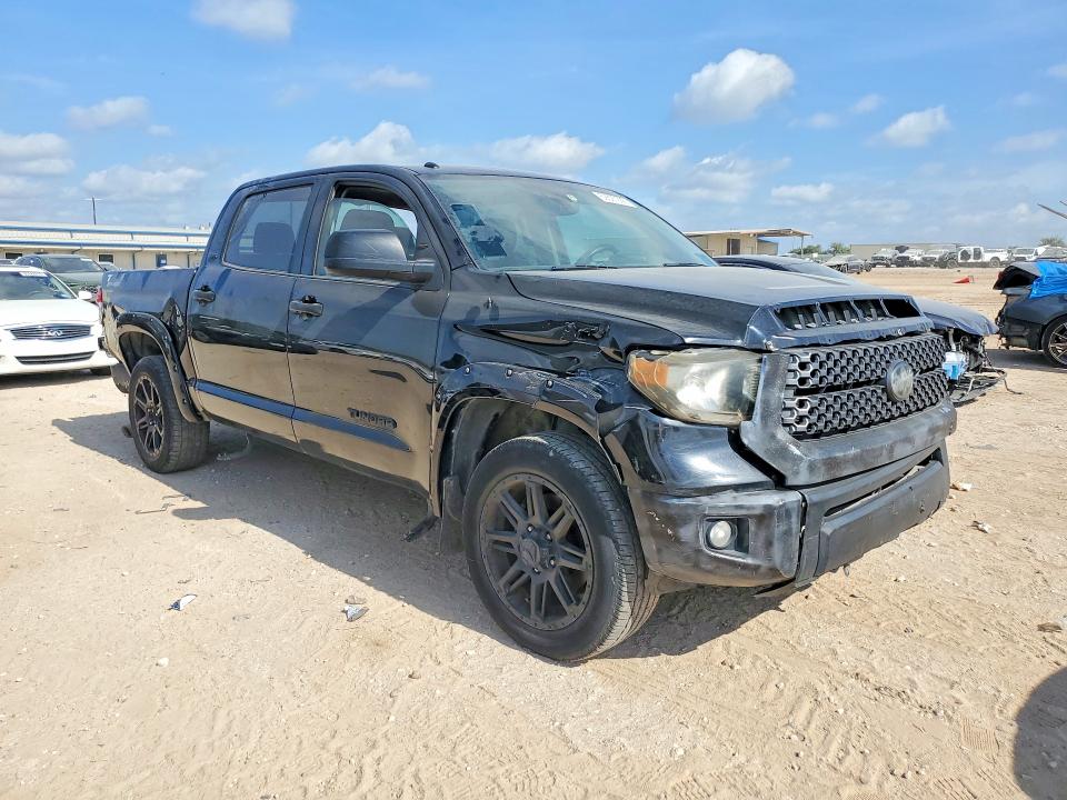2018 Toyota Tundra VIN 5TFEM5F17JX131958 COPART salvage auction — FRONT END, TX - CERTIFICATE OF TITLE, sold $7,700 on 2026-07-30 (photo 4)