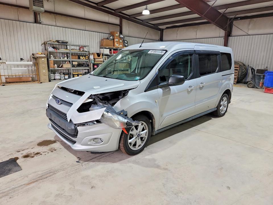 2015 Ford Transit connect VIN NM0GS9F75F1223202 COPART salvage auction — FRONT END, Pa - Certificate Of Salvage, sold $850 on 2026-07-31 (photo 1)