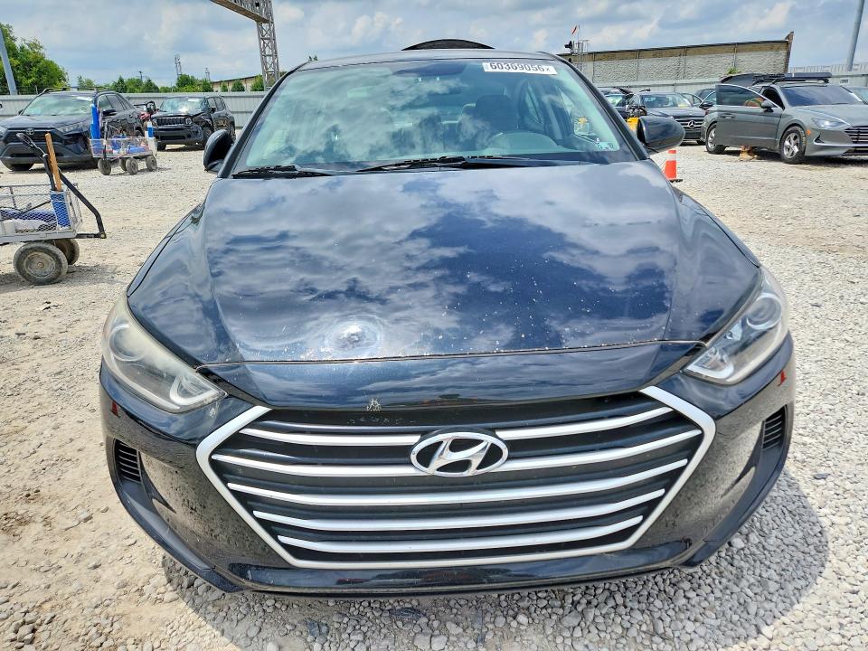 2018 Hyundai Elantra VIN 5NPD84LF0JH339816 COPART salvage auction — VANDALISM, Pa - Certificate Of Salvage, sold $2,800 on 2026-07-31 (photo 5)
