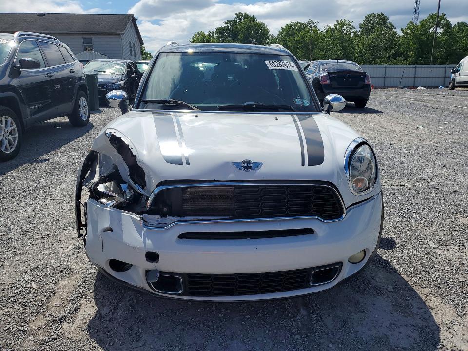2013 Mini Cooper VIN WMWZC5C55DWM15916 COPART salvage auction — FRONT END, Pa - Certificate Of Salvage, sold $900 on 2026-08-13 (photo 5)