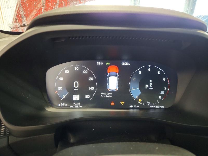 2019 Volvo Xc40 VIN YV4162XZ9K2015197 COPART salvage auction — FRONT END, Ne - Cert Of Title-Salvage, sold $3,050 on 2026-08-11 (photo 9)