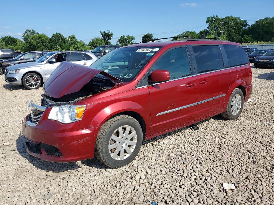 2016 Chrysler VIN 2C4RC1BG1GR294846 COPART salvage auction — FRONT END, Il - Salvage Certificate, sold $1,050 on 2026-07-31 (photo 1)