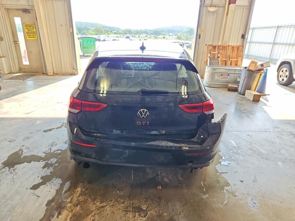 2024 Volkswagen Gti VIN WVWGA7CDXRW214653 COPART salvage auction — REAR END, IA - CERTIFICATE OF TITLE (P), sold $7,800 on 2026-07-27 (photo 6)