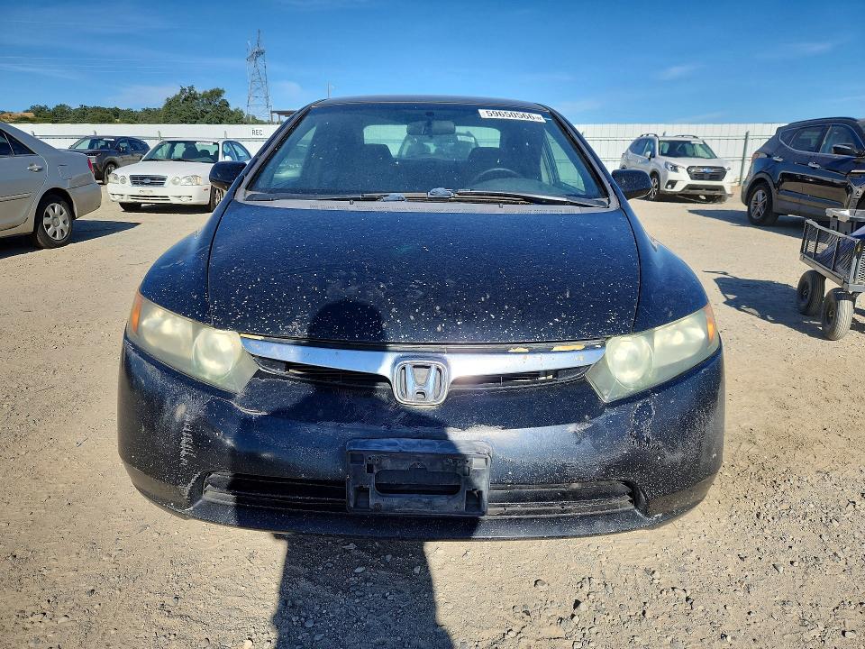 2007 Honda Civic VIN 1HGFA16507L126952 COPART salvage auction — FRONT END, Ca - Dis/Dlr/Exp Only Clean Title, sold $800 on 2026-07-10 (photo 5)