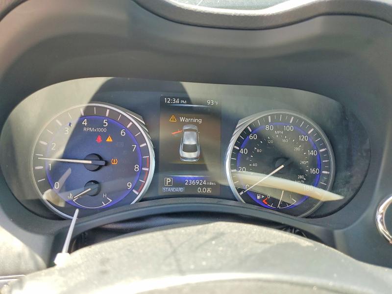 2014 Infiniti Q50 VIN JN1BV7AR4EM695179 COPART salvage auction — HAIL, Co - Certificate Of Title, sold $2,500 on 2026-07-26 (photo 9)