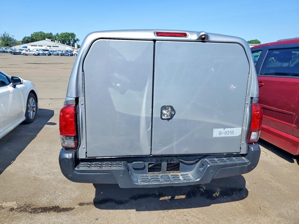 2018 Toyota Tacoma VIN 5TFRX5GN2JX127357 COPART salvage auction — REAR END, CT - CERTIFICATE OF TITLE, sold $625 on 2026-07-28 (photo 6)