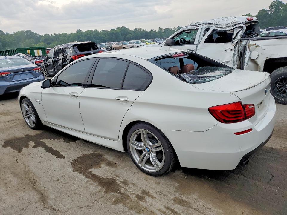 2011 BMW 5er VIN WBAFU7C58BDU55959 COPART salvage auction — ROOF, Pa - Certificate Of Salvage, sold $200 on 2026-07-30 (photo 2)