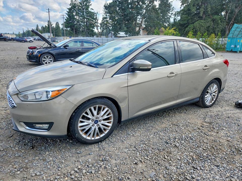 2015 Ford Focus VIN 1FADP3J29FL363523 COPART salvage auction — FRONT END, Wa - Vehicle Cert Of Ownership-Titl (P), sold $2,750 on 2026-07-10 (photo 1)