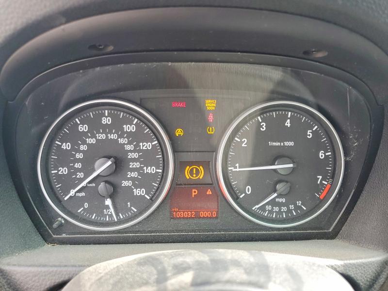 2008 BMW 3 series VIN WBAVC93558K039267 COPART salvage auction — MINOR DENT/SCRATCHES, Ut - Salvage Certificate, sold $325 on 2026-07-28 (photo 9)