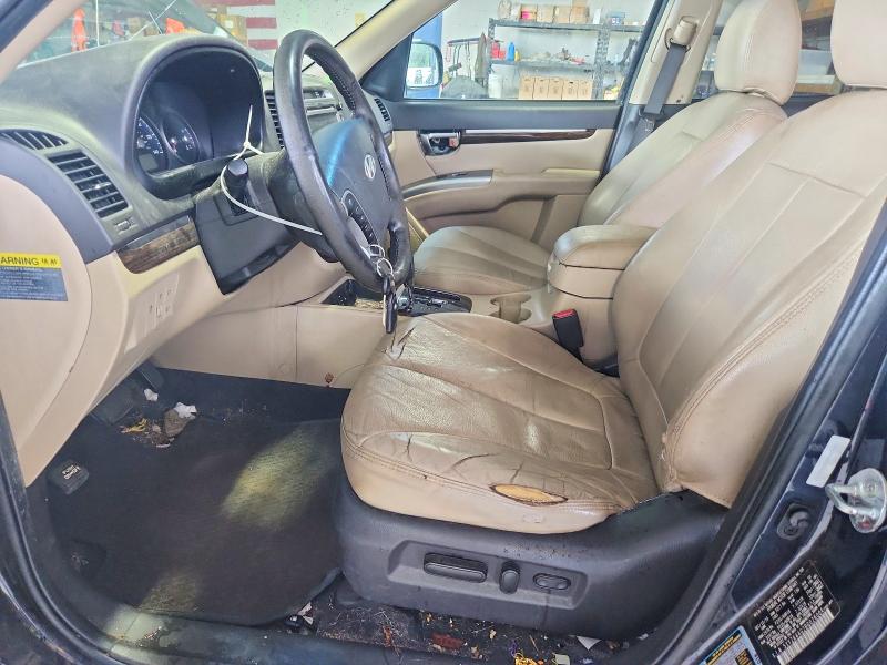 2011 Hyundai Santa fe VIN 5XYZK4AG2BG026004 COPART salvage auction — FRONT END, Mt - Certificate Of Title, sold $275 on 2026-07-27 (photo 7)