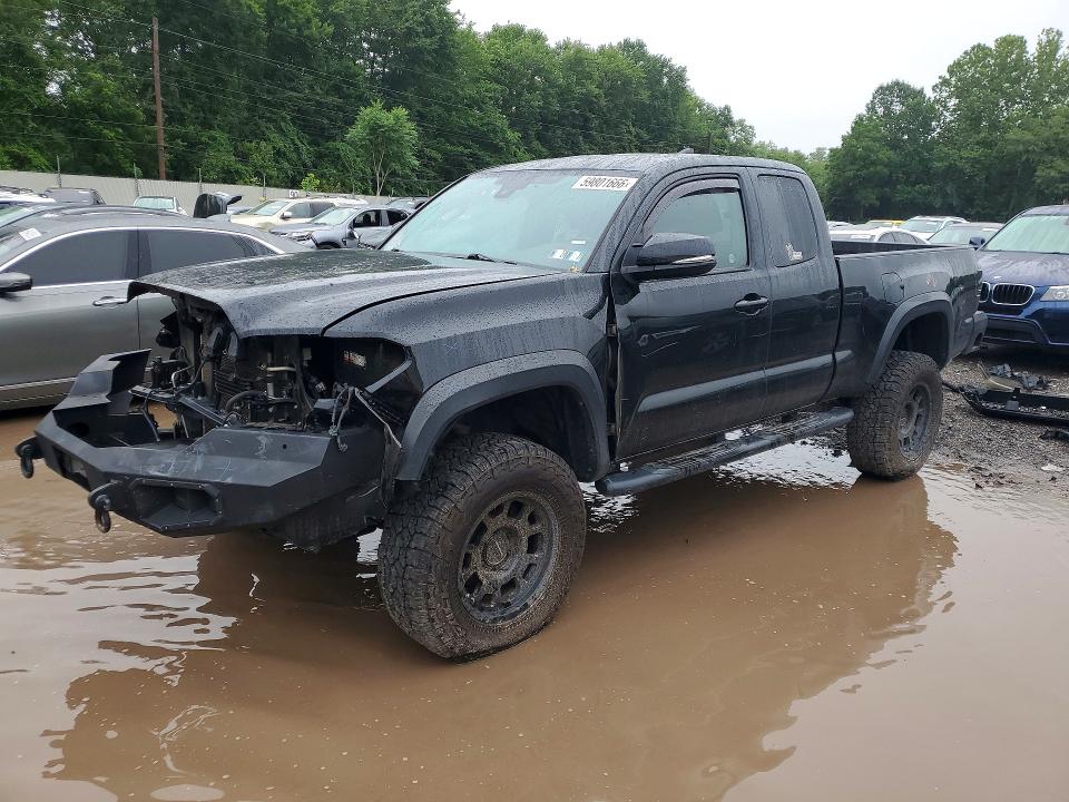 2018 Toyota Tacoma VIN 5TFSZ5AN1JX148169 COPART salvage auction — FRONT END, PA - CERTIFICATE OF SALVAGE, sold $40 on 2026-07-29 (photo 1)