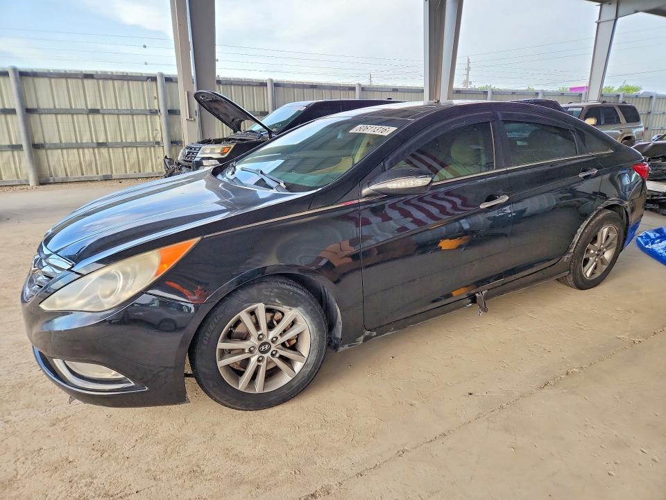 2013 Hyundai Sonata VIN 5NPEC4AB1DH542639 COPART salvage auction — SIDE, FL - CERT OF TITLE SLVG REBUILDABLE, sold $275 on 2026-07-22 (photo 1)