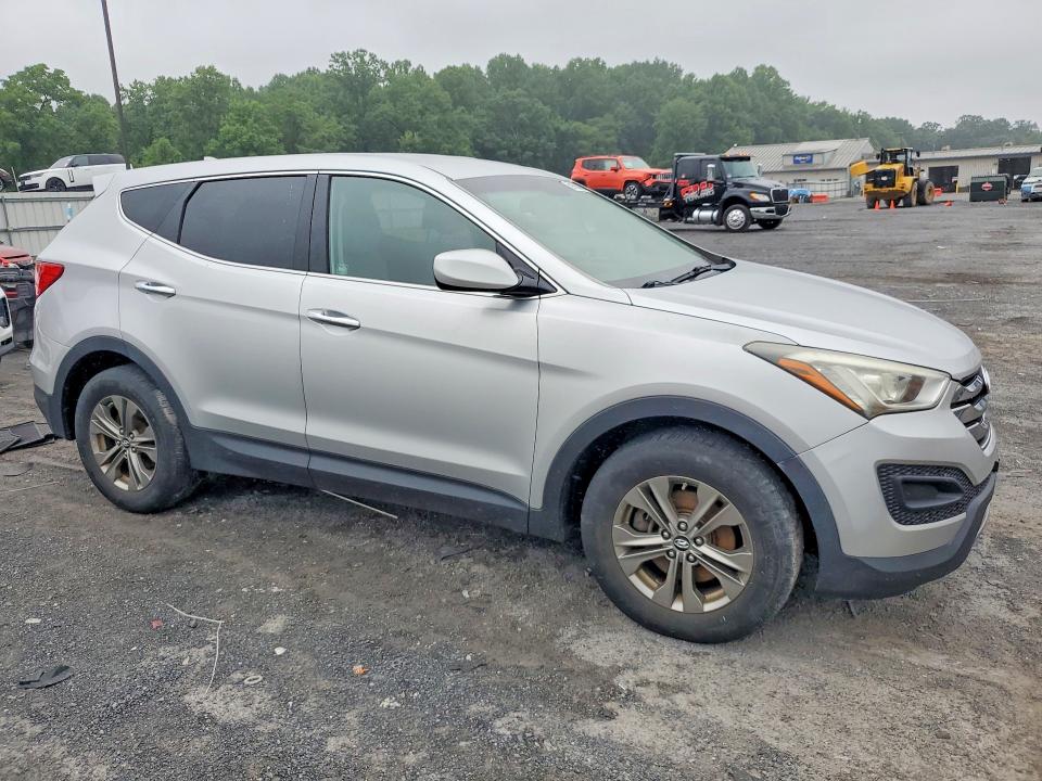 2014 Hyundai Santa fe VIN 5XYZTDLB3EG150897 COPART salvage auction — MECHANICAL, Pa - Cert Of Title, sold $2,300 on 2026-07-09 (photo 4)