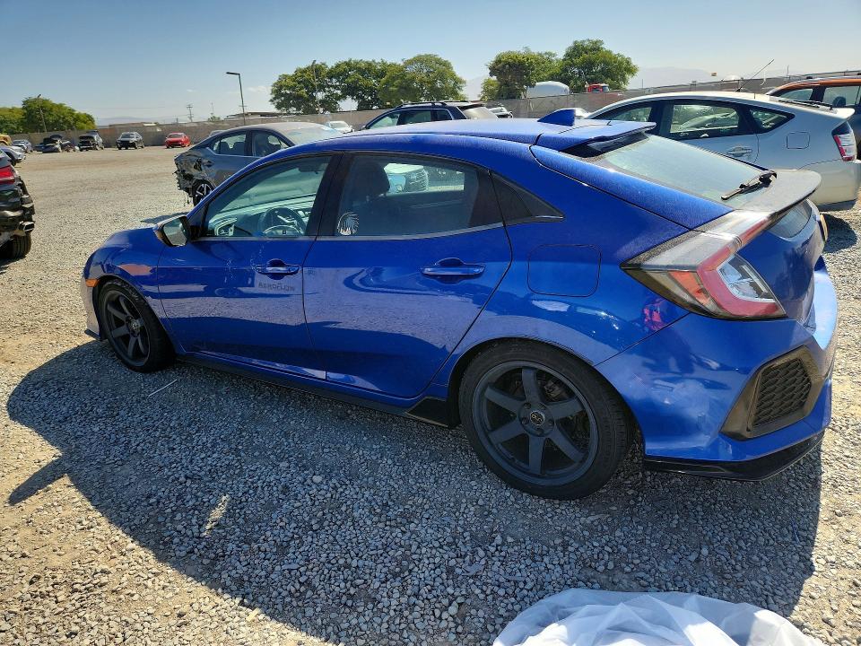 2017 Honda Civic VIN SHHFK7H41HU403565 COPART salvage auction — MECHANICAL, CA - DIS/DLR/EXP ONLY CLEAN TITLE, sold $5,500 on 2026-07-24 (photo 2)