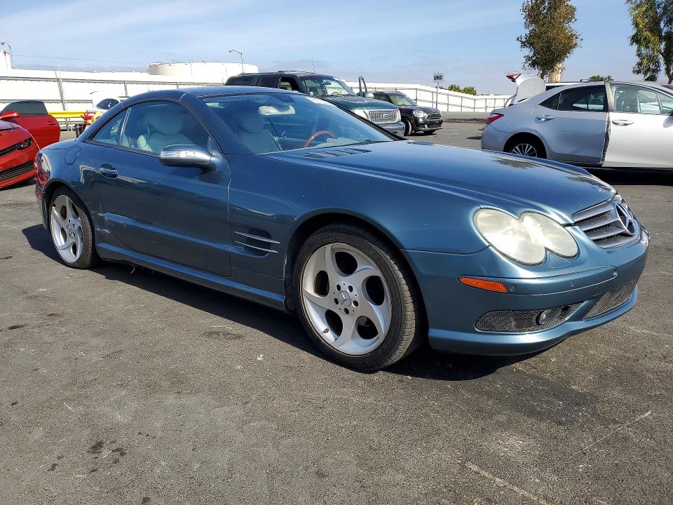 2005 Mercedes-benz Sl-klasse VIN WDBSK75F75F095622 COPART salvage auction — SIDE, Ca - Salvage Certificate, sold $3,100 on 2026-07-20 (photo 4)