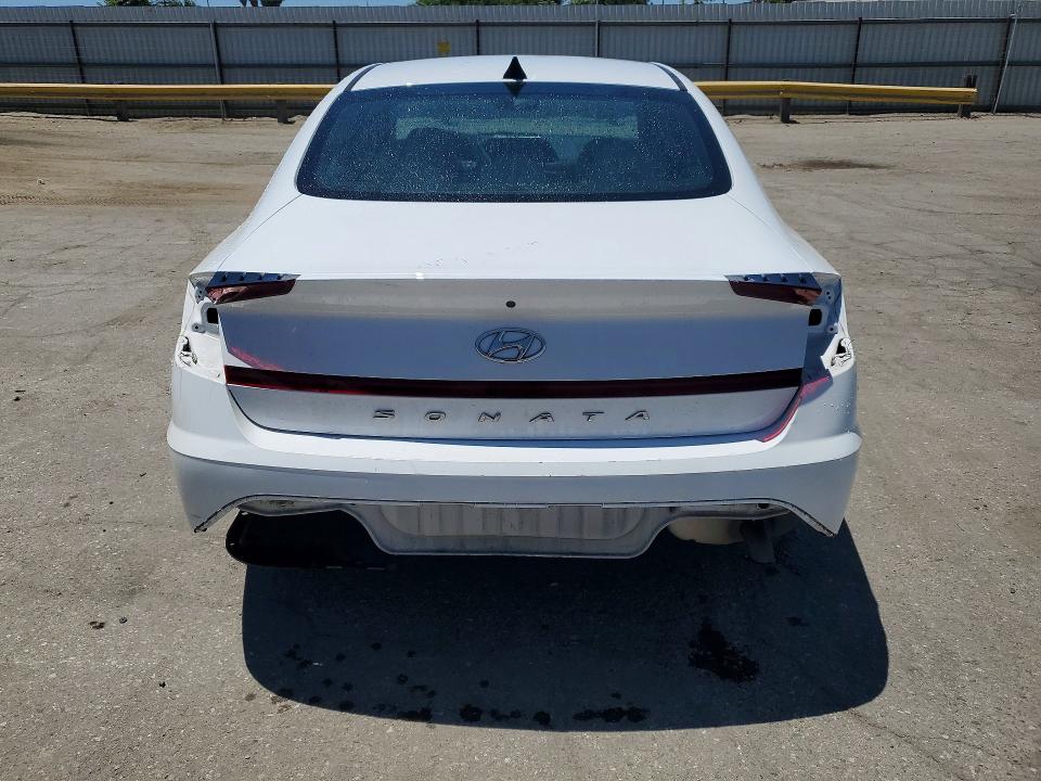 2023 Hyundai Sonata VIN KMHL24JA1PA296989 COPART salvage auction — REAR END, CA - CERTIFICATE OF TITLE, sold $7,600 on 2026-07-20 (photo 6)