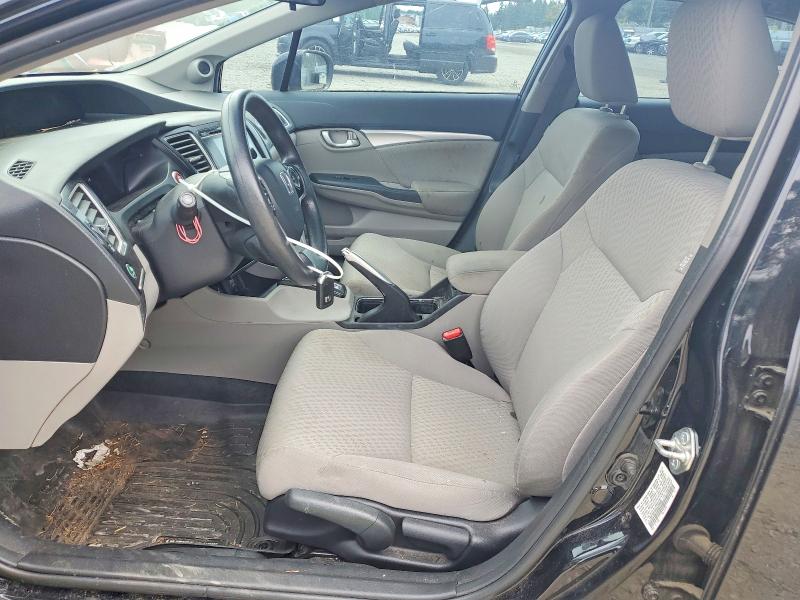 2014 Honda Civic VIN 19XFB2F80EE258093 COPART salvage auction — REAR END, Wa - Cert Of Ownership-Rebuilt, sold $2,250 on 2026-07-10 (photo 7)