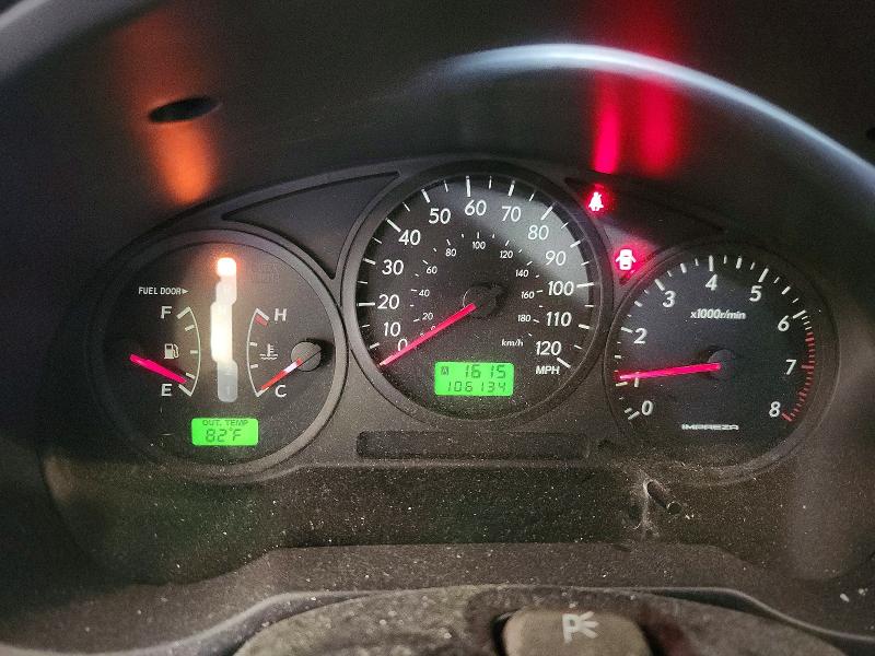 2006 Subaru Impreza VIN JF1GG67676H809163 COPART salvage auction — FRONT END, MN - CERT OF TITLE-PRIOR SALVAGE, sold $525 on 2026-07-28 (photo 9)