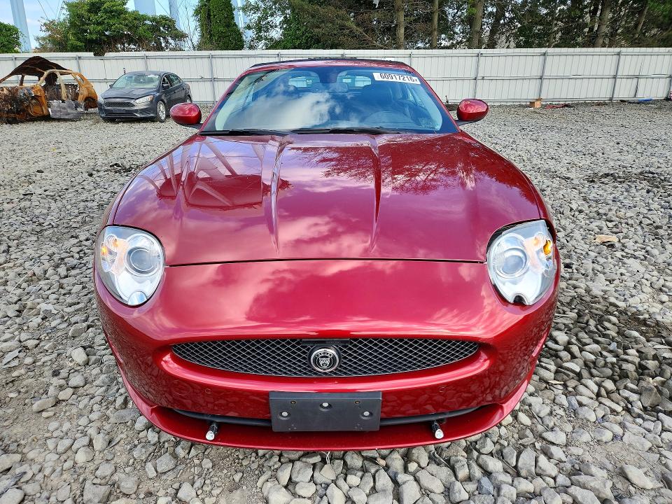 2009 Jaguar Xk series VIN SAJWA44B195B28861 COPART salvage auction — MINOR DENT/SCRATCHES, NJ - CERT OF TITLE-SALVAGE (P), sold $4,650 on 2026-07-20 (photo 5)