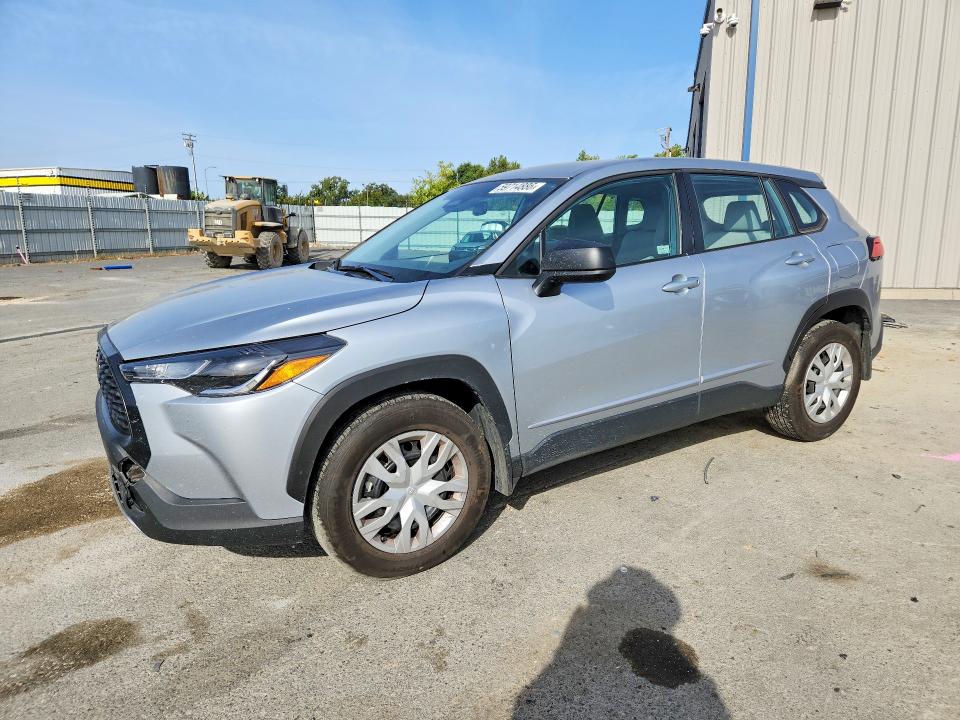 2024 Toyota Corolla cross VIN 7MUAAAAG8RV099086 COPART salvage auction — REAR END, Ca - Salvage Certificate, sold $7,200 on 2026-08-25 (photo 1)