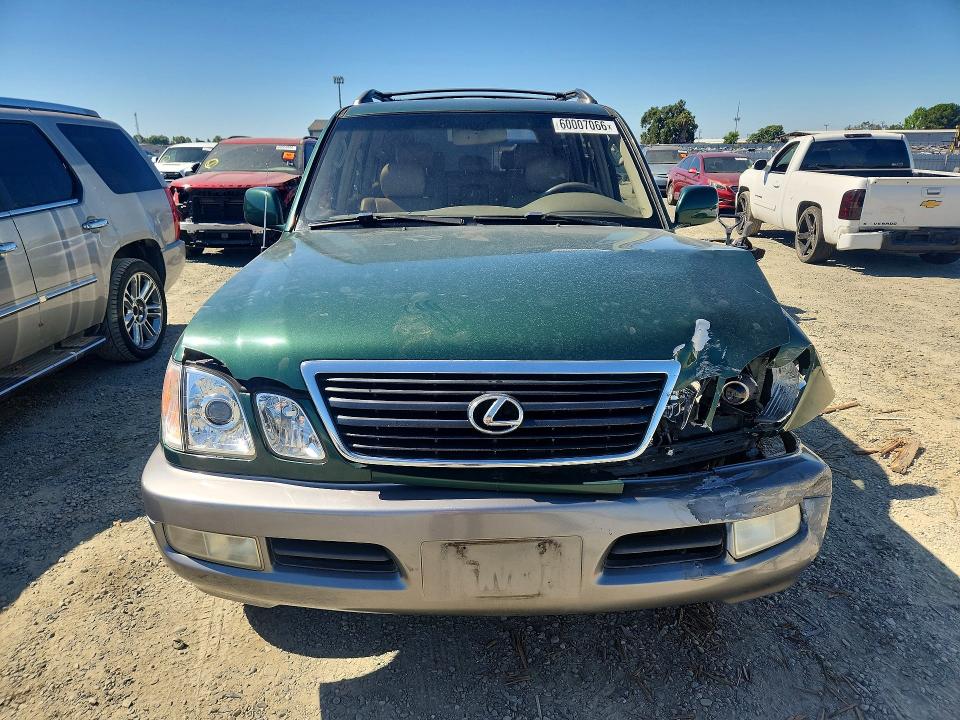 1998 Lexus Lx 470 VIN JT6HT00W9W0005731 COPART salvage auction — FRONT END, Ca - Salvage Certificate, sold $3,600 on 2026-07-14 (photo 5)