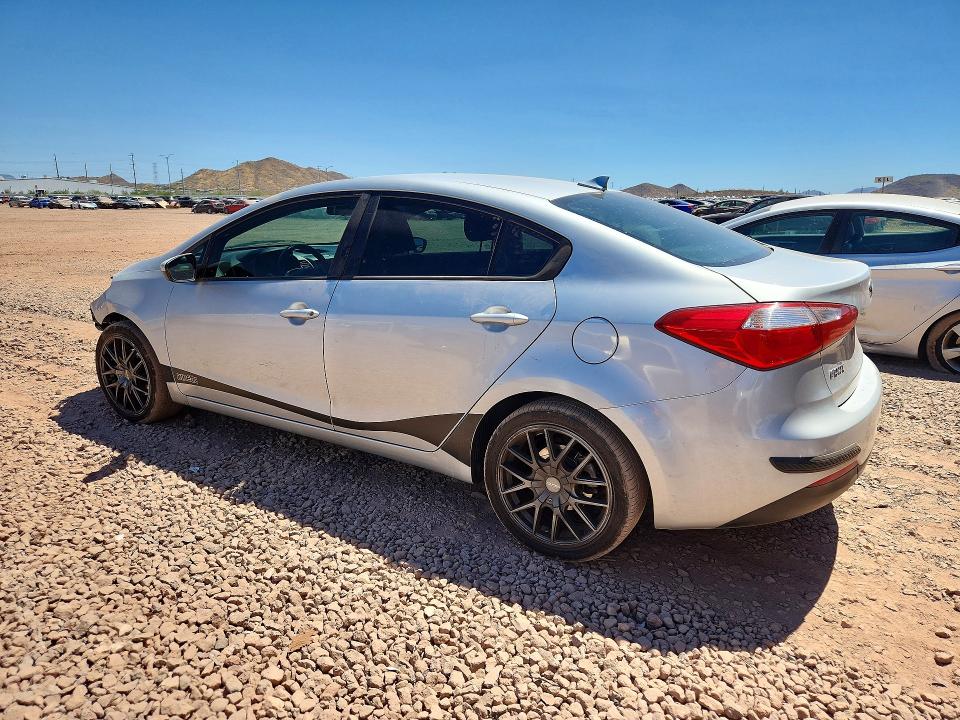 2016 Kia Forte VIN KNAFK4A68G5544187 COPART salvage auction — FRONT END, Az - Cert Of Title - Salvage, sold $2,050 on 2026-07-09 (photo 2)