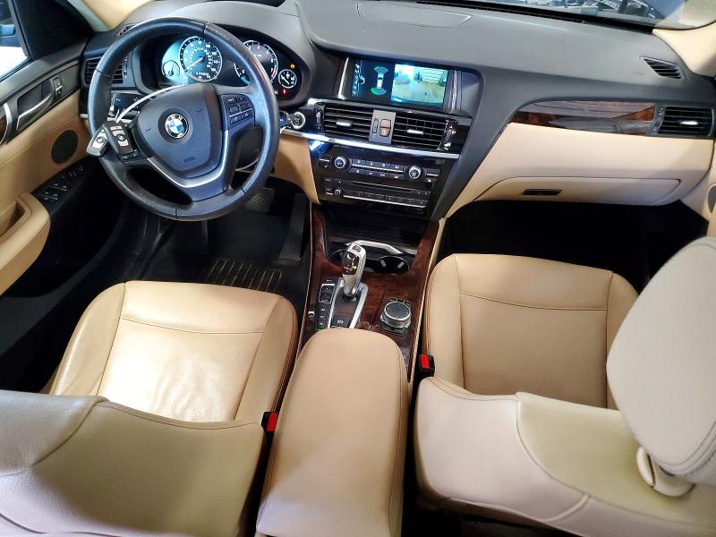 2017 BMW X3 VIN 5UXWX7C3XH0U44422 COPART salvage auction — MINOR DENT/SCRATCHES, Mn - Non Public Clean Title, sold $2,300 on 2026-07-21 (photo 8)
