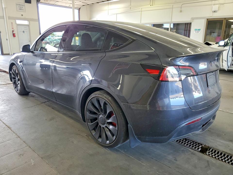2024 Tesla Model y VIN 7SAYGDEF5RA330539 COPART salvage auction — FRONT END, Id - Cert Of Title -Rebuilt Salvage (P), sold $13,000 on 2026-07-17 (photo 2)