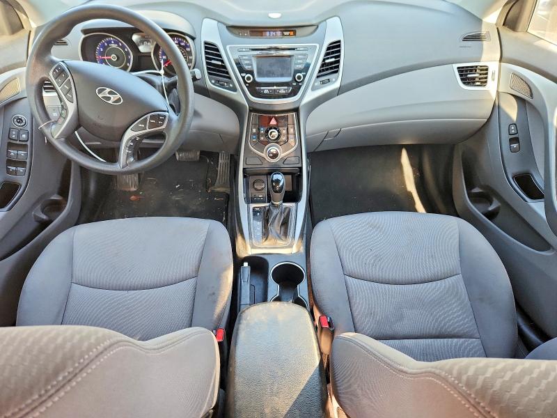 2015 Hyundai Elantra VIN KMHDH4AE8FU414541 COPART salvage auction — REAR END, On - Permit Salvage, sold $500 on 2026-07-23 (photo 8)