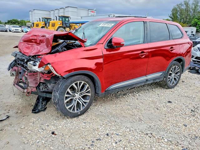 2017 Mitsubishi Outlander VIN JA4AD3A34HZ060951 COPART salvage auction — FRONT END, Fl - Cert Of Title Slvg Rebuildable, sold $1,950 on 2026-07-27 (photo 1)