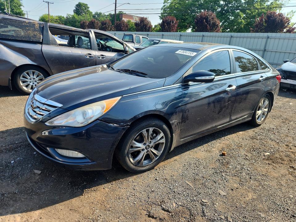 2013 Hyundai Sonata VIN 5NPEC4AC3DH654206 COPART salvage auction — FRONT END, Ct - Cert Of Title-Salvage, sold $800 on 2026-07-17 (photo 1)