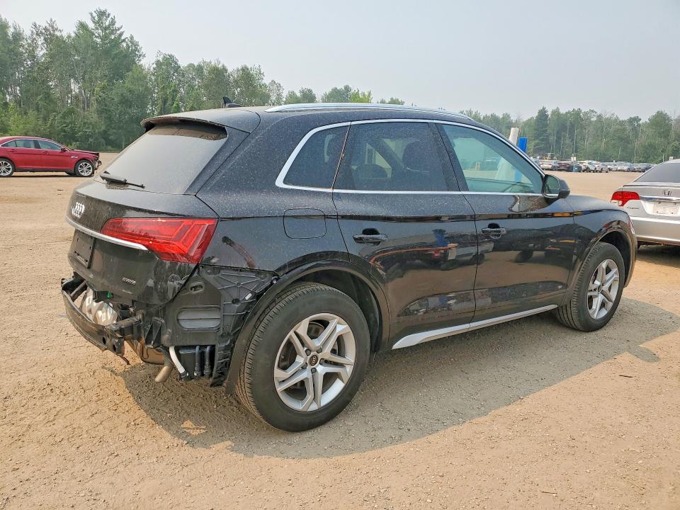 2022 Audi Q5 VIN WA1AAAFY4N2048630 COPART salvage auction — REAR END, On - Permit Salvage, sold $4,900 on 2026-07-30 (photo 3)