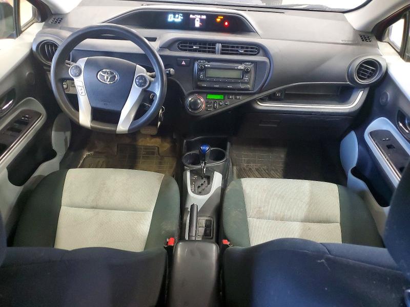 2014 Toyota Prius c VIN JTDKDTB37E1569600 COPART salvage auction — MINOR DENT/SCRATCHES, VT - CERTIFICATE OF TITLE (P), sold $3,200 on 2026-07-27 (photo 8)