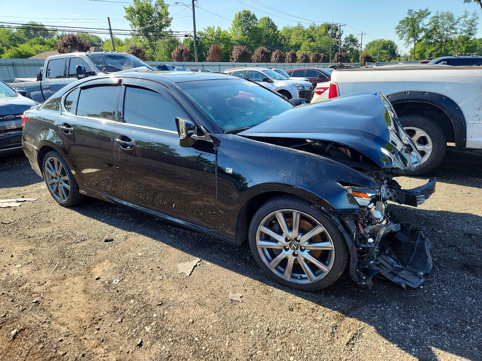 2015 Lexus Gs VIN JTHCE1BL9FA007493 COPART salvage auction — FRONT END, Ct - Certificate Of Title, sold $575 on 2026-07-21 (photo 4)