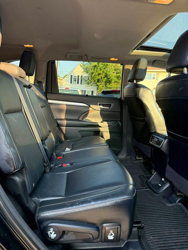 2016 Toyota Highlander VIN 5TDJKRFH1GS245106 COPART salvage auction — MINOR DENT/SCRATCHES, Ny - Certificate Of Title (P), sold $10,100 on 2026-07-22 (photo 8)