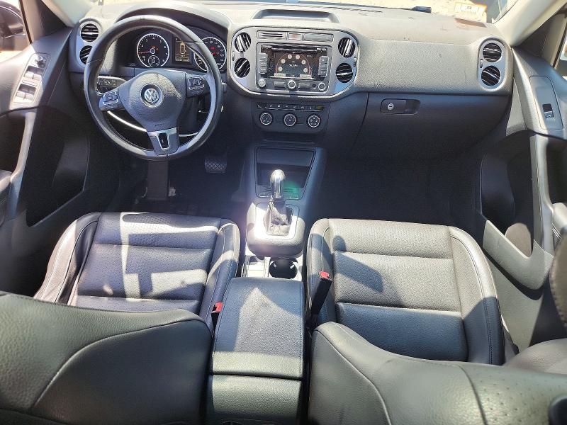 2013 Volkswagen Tiguan VIN WVGBV3AX8DW074661 COPART salvage auction — VANDALISM, Ma - Cert Of Title-Reconstrctd Coll, sold $600 on 2026-07-27 (photo 8)