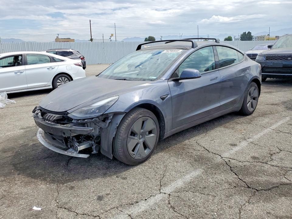 2023 Tesla Model 3 VIN 5YJ3E1EA0PF576690 — COPART salvage auction photo