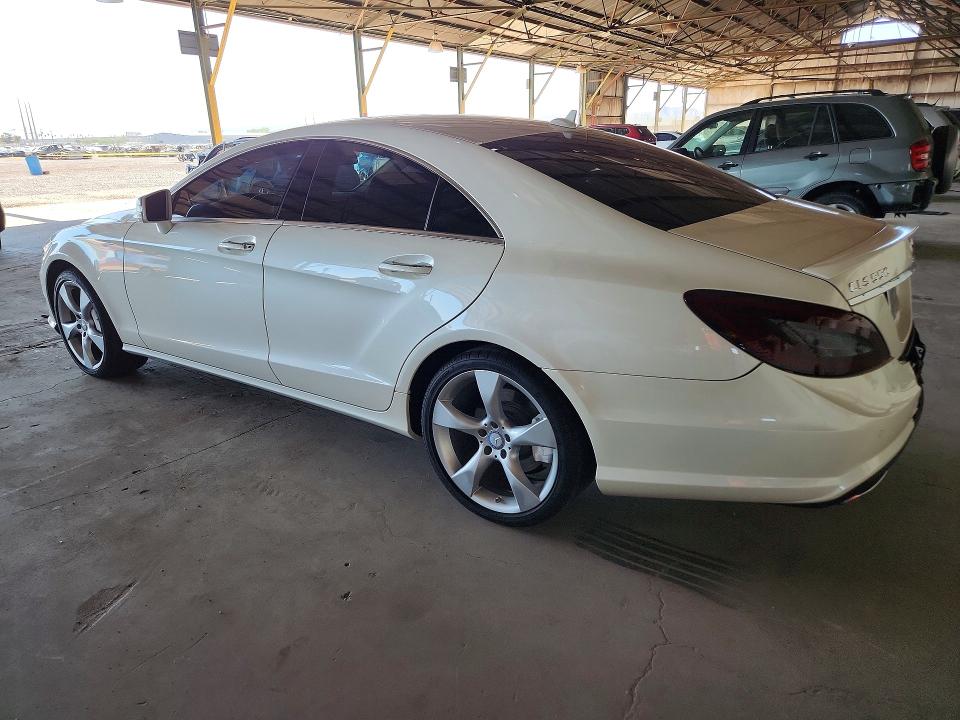 2014 Mercedes-benz Cls-klasse VIN WDDLJ7DB5EA104781 COPART salvage auction — REAR END, Sc - Salvage Title, sold $250 on 2026-07-29 (photo 2)