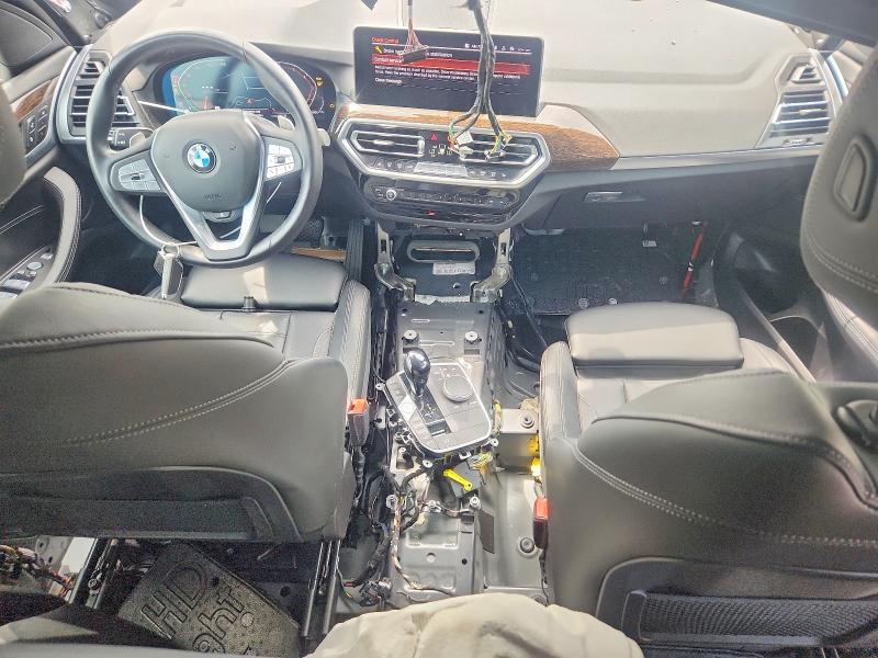 2022 BMW X3 VIN 5UX53DP00N9M92976 COPART salvage auction — PARTIAL REPAIR, Ct - Certificate Of Title, sold $7,300 on 2026-07-21 (photo 8)