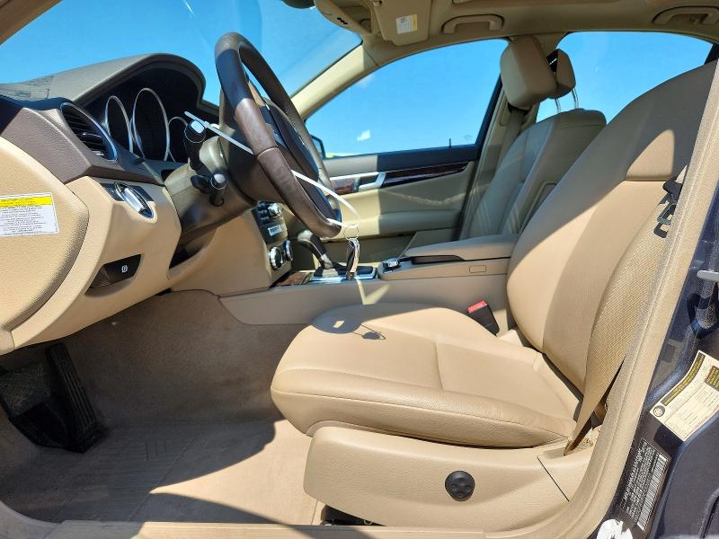 2014 Mercedes-benz C-klasse VIN WDDGF8AB0ER305910 COPART salvage auction — REAR END, Ri - Cert Of Title-Reconstructed Sa, sold $3,150 on 2026-07-15 (photo 7)