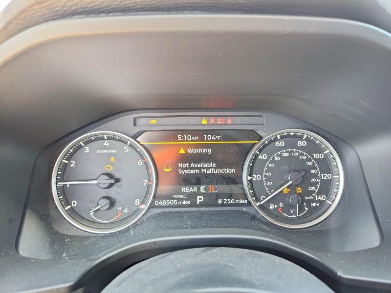 2022 Mitsubishi Outlander VIN JA4J3TA81NZ083646 COPART salvage auction — MINOR DENT/SCRATCHES, Tx - Certificate Of Title (P), sold $1,500 on 2026-07-30 (photo 9)