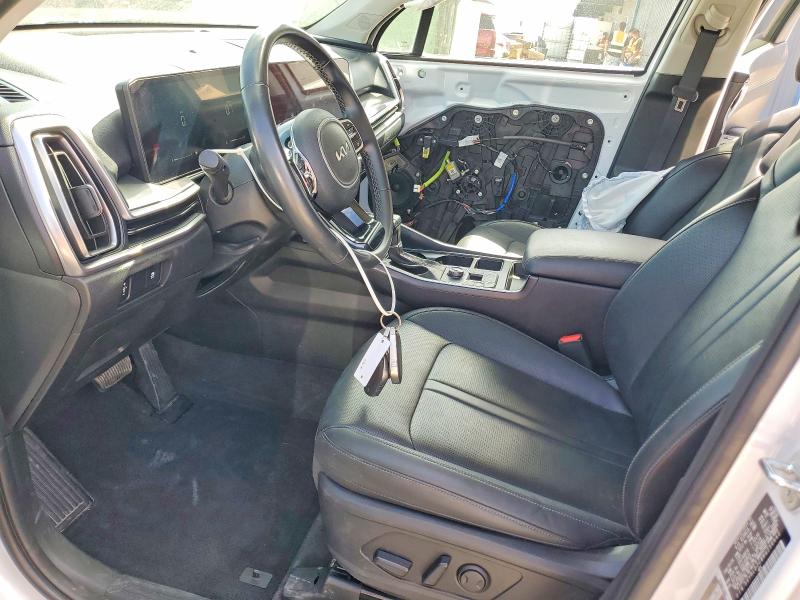 2024 Kia Sorento VIN 5XYRLDJC8RG256442 COPART salvage auction — FRONT END, Salvage Title, sold $10,300 on 2026-08-21 (photo 7)