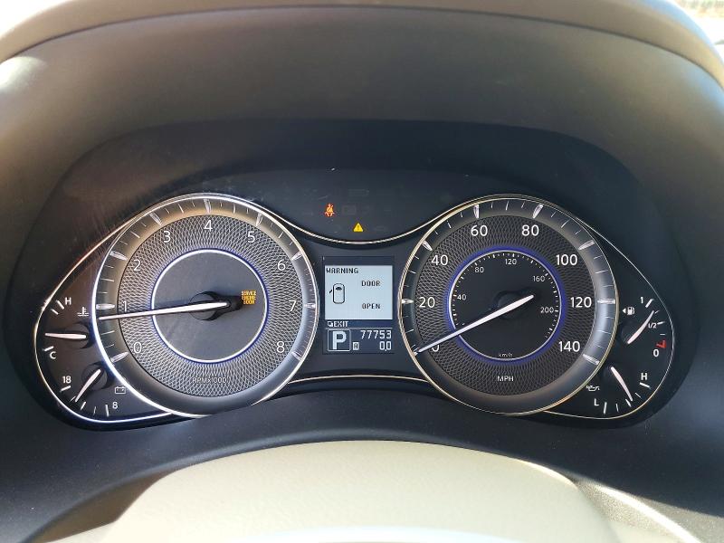 2012 Infiniti Qx56 VIN JN8AZ2NE6C9021322 COPART salvage auction — MECHANICAL, Ca - Dis/Dlr/Exp Only Clean Title, sold $2,100 on 2026-07-31 (photo 9)