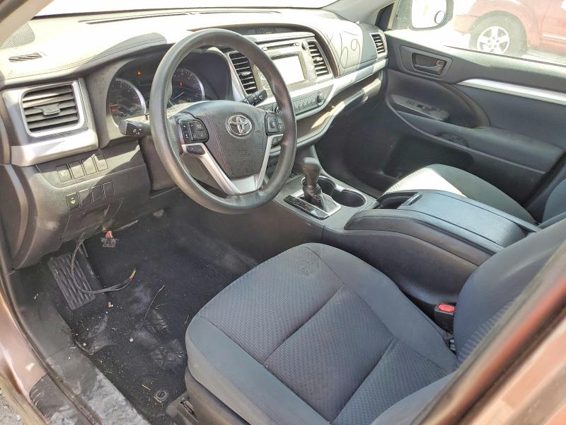 2019 Toyota Highlander VIN 5TDBZRFH8KS982070 COPART salvage auction — REAR END, Co - Certificate Of Title, sold $8,600 on 2026-07-24 (photo 8)