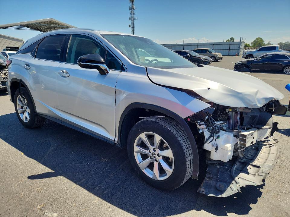 2018 Lexus Rx VIN 2T2ZZMCA5JC115642 COPART salvage auction — FRONT END, Ca - Salvage Certificate, sold $7,800 on 2026-07-27 (photo 4)