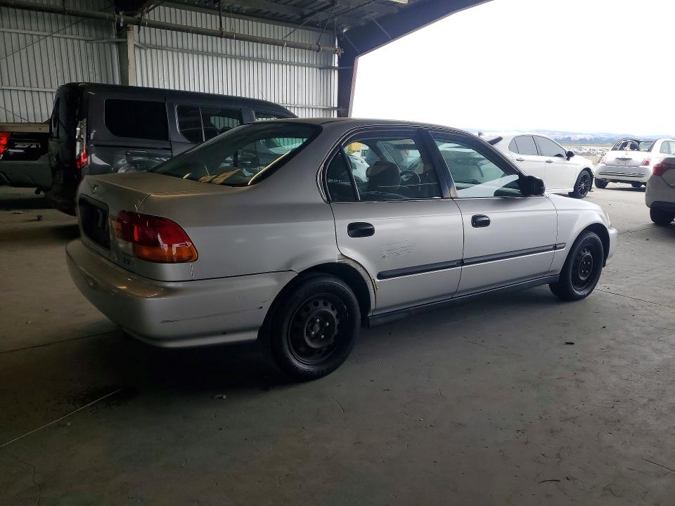 1998 Honda Civic VIN JHMEJ6673WS012309 COPART salvage auction — MECHANICAL, CA - DIS/DLR/EXP ONLY CLEAN TITLE, sold $500 on 2026-07-27 (photo 3)