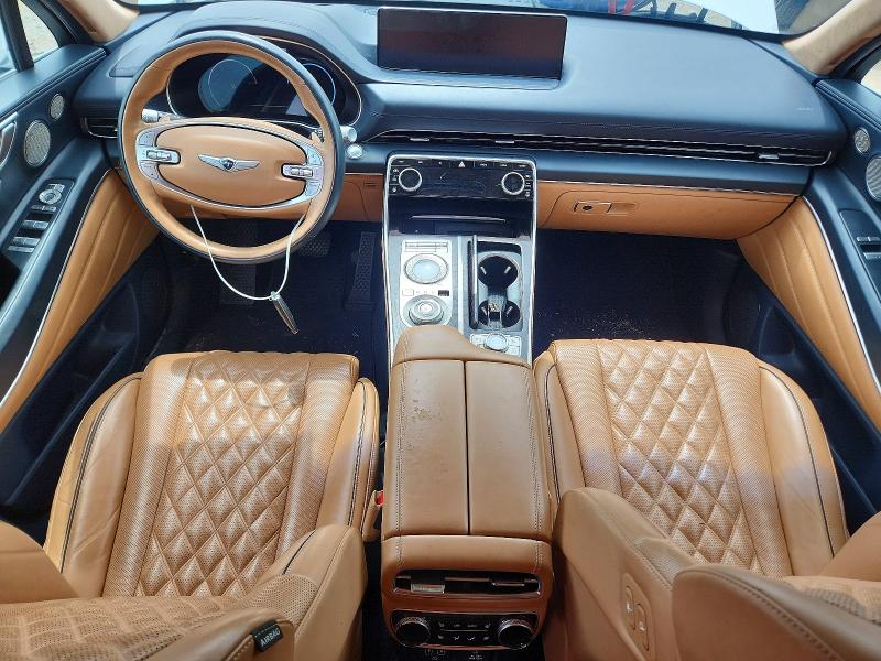2021 Genesis Gv80 VIN KMUHCESC3MU072305 COPART salvage auction — MECHANICAL, Salvage Title, sold $10,700 on 2026-09-29 (photo 8)