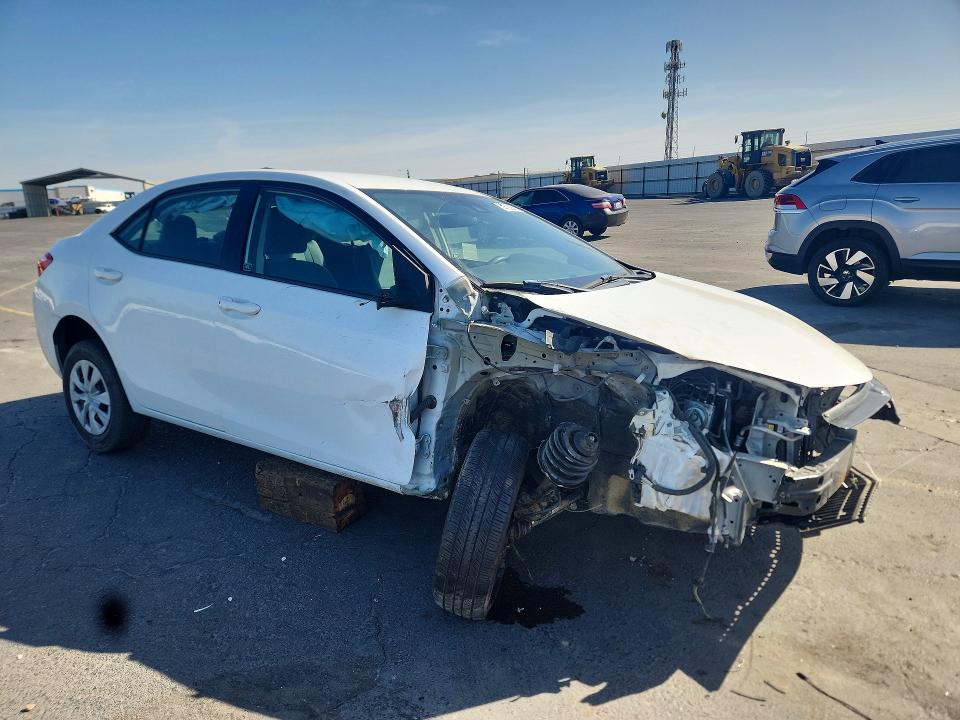 2017 Toyota Corolla VIN 5YFBURHE7HP672611 COPART salvage auction — FRONT END, Salvage Title, sold $2,450 on 2026-07-23 (photo 4)