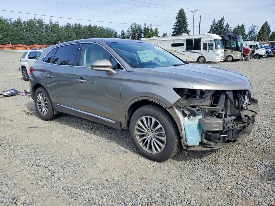 2017 Lincoln Mkx VIN 2LMPJ8KR6HBL52970 COPART salvage auction — FRONT END, Wa - Bill Of Sale, sold $1,800 on 2026-07-24 (photo 4)